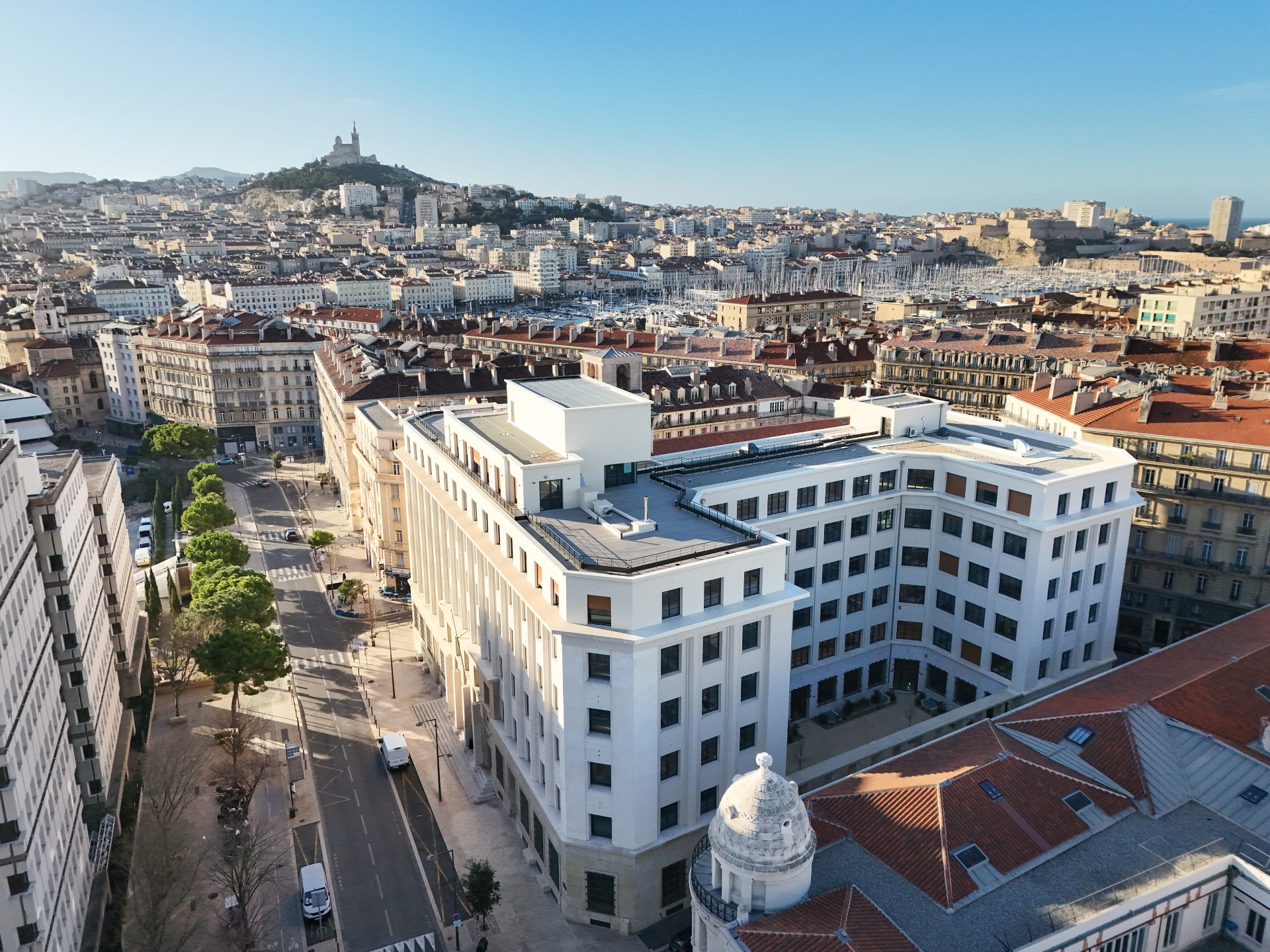 Marseille vue depuis Grand Central